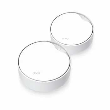 Router TP-Link Deco X50-PoE(2-pack) White RJ45 Wi-Fi