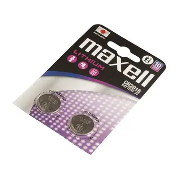 Lithium Battery Maxell CR2016 90 mAh 3 V (2 Units)