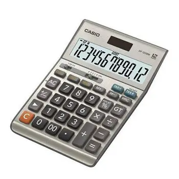 Calculator Casio DF-120BM Grey Resin
