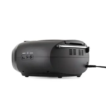 Radio cassette JVC JVCRCE444B Black AM/FM