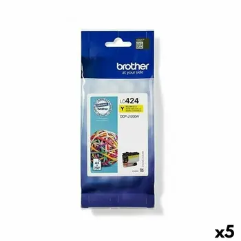 Original Ink Cartridge Brother DCP-J1200W Yellow (5 Units)
