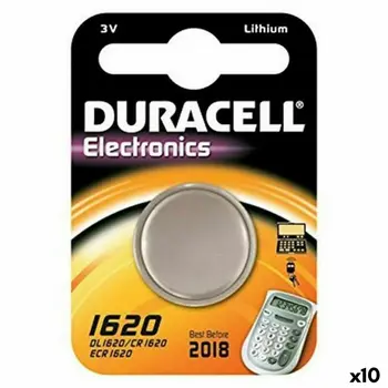 Lithium Button Cell Battery DURACELL 3V (10 Units)