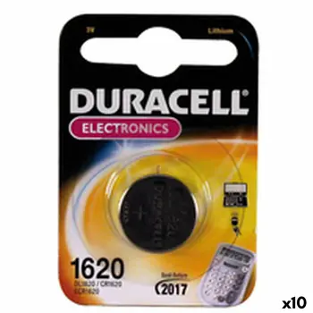 Lithium Button Cell Battery DURACELL 3V (10 Units)