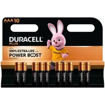 Rechargeable Batteries DURACELL DPBLR3B10 AAA