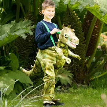 Costume for Children Green Dinosaur