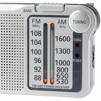 Transistor Radio Panasonic Silver