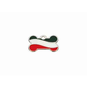 Identification plate for collar Imarc Citizen Italia Multicolour Bone Aluminium