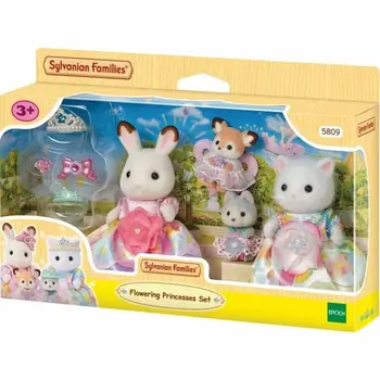 Jointed Figure Sylvanian Families Princesas con vestidos de flores Princess