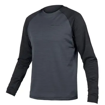 Cycling jersey Endura Singletrack Fleece Black