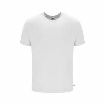 Men’s Short Sleeve T-Shirt Russell Athletic Amt A30011 White
