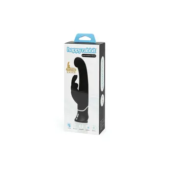Double Rabbit Pleasures Vibe Happy Rabbit Black