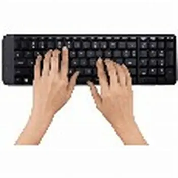 Keyboard and Mouse Logitech 920-003168 Black QWERTY