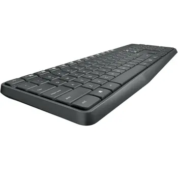 Keyboard and Wireless Mouse Logitech 920-007917 Grey