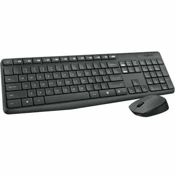 Keyboard and Wireless Mouse Logitech 920-007919 Spanish Spanish Qwerty QWERTY