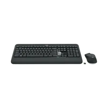 Keyboard with Gaming Mouse Logitech MK540 Advanced Black Black/White Spanish Spanish Qwerty QWERTY