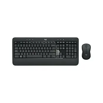 Keyboard with Gaming Mouse Logitech MK540 Advanced Black Black/White Spanish Spanish Qwerty QWERTY