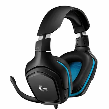 Gaming Headset with Microphone Logitech 981-000770 Blue Black