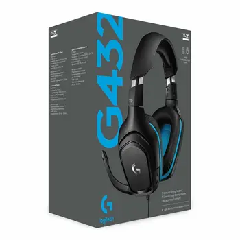 Gaming Headset with Microphone Logitech 981-000770 Blue Black
