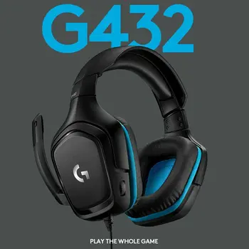 Gaming Headset with Microphone Logitech 981-000770 Blue Black