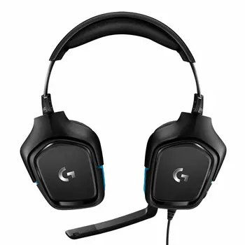 Gaming Headset with Microphone Logitech 981-000770 Blue Black
