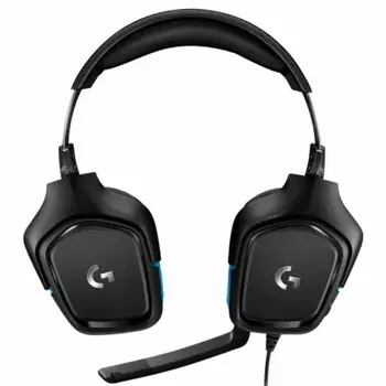 Gaming Headset with Microphone Logitech 981-000770 Blue Black