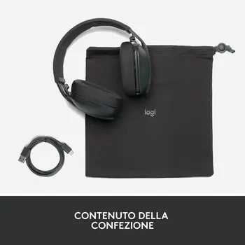 Bluetooth Headphones Logitech Grey Graphite