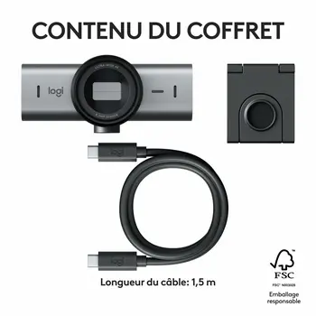 Webcam Logitech 960-001530 4K Ultra HD
