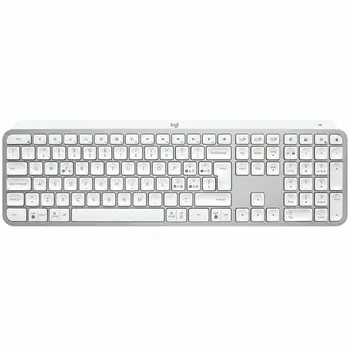 Wireless Keyboard Logitech MX Keys S Grey Spanish Qwerty