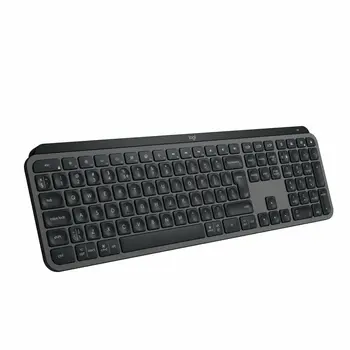 Wireless Keyboard Logitech MX Keys S Spanish Qwerty Graphite Steel