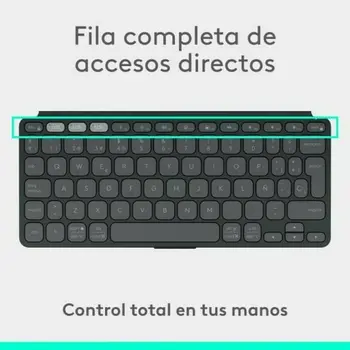 Keyboard Logitech 920-012973 Graphite Spanish QWERTY