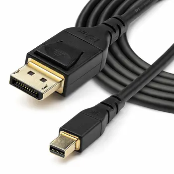 Mini DisplayPort to DisplayPort Cable Startech DP14MDPMM1MB Black 1 m