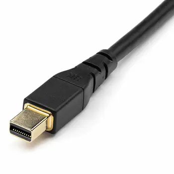 Mini DisplayPort to DisplayPort Cable Startech DP14MDPMM1MB Black 1 m