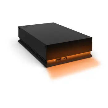 External Hard Drive Seagate Black 8 TB HDD