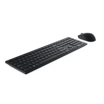 Keyboard and Mouse Dell KM5221W Black Spanish Qwerty