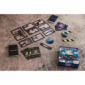 Card Game Fournier Shuffle Knight Rider Retro Game