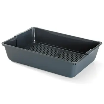 Cat Litter Box Savic Grey Plastic