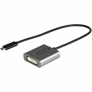 USB Adaptor Startech CDP2DVIEC Black