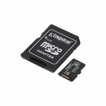 Micro SD Memory Card with Adaptor Kingston Industrial 16GB 16 GB