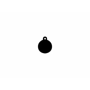 Identification plate Imarc Circle Black