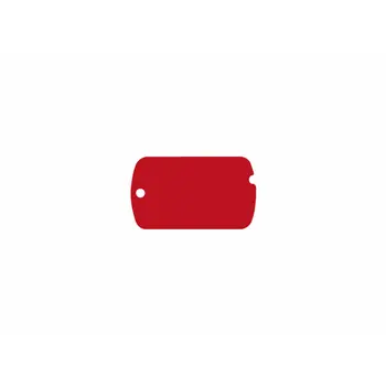 Identification plate Imarc Military Red