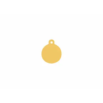 Identification plate Imarc Circle Yellow