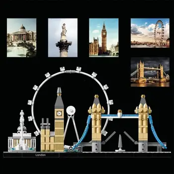 Construction set Lego Architecture 21034 London Multicolour (1 Unit)