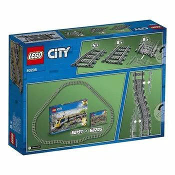 Playset   Lego City 60205 Rail Pack         20 Pieces