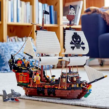 Construction set   Lego 31109 Barco Pirata         White Multicolour Bronze 3-in-1 1260 Pieces
