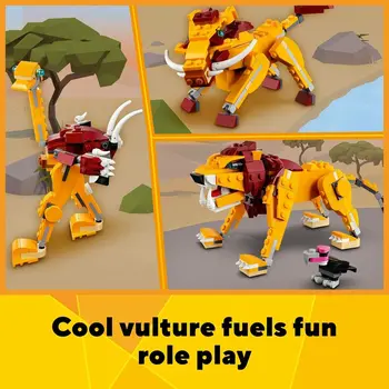 Playset Lego 31112 Lion