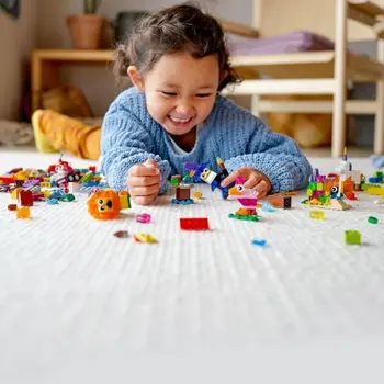 Construction set Classic Transparent Bricks Lego 11013 Multicolour