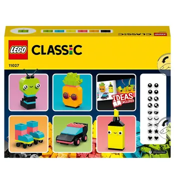 Construction set Lego Diversión Creativa en Neón 333 Pieces