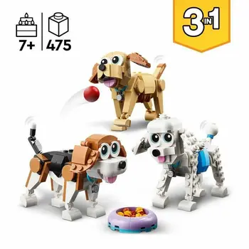 Construction set Lego 31137 PERROS ADORABLES 3-in-1