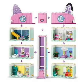 Construction set Lego Gabby's Dollhouse Multicolour
