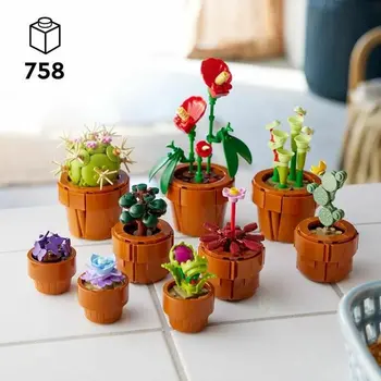 Construction set Lego Icons 10329 Tiny Plants Multicolour 758 Pieces